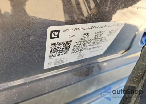 2021 Chevrolet Blazer Rs z USA, uszkodzony, nr VIN 3GNKBERS6MS542102